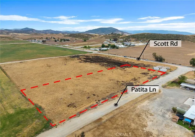 Photo 1 of Land for sale at 0 Patita Ln, Winchester, CA 92596 | MLS# SW26090019 | Listing updated on 2026-04-28