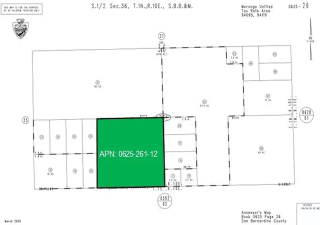 1st image of Ac Hwy 62, 29 Palms, CA 92277 | MLS# HD26093700
