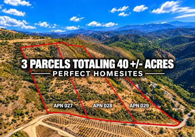Land for sale at 27 29 El Calamar Rd, Temecula, CA 92590 | MLS# PTP2603293