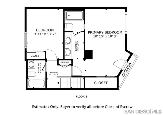 Listing Photo 2 - Condo for sale in building located at 2277 Caminito Pescado, San Diego, CA 92107 - Unit #75