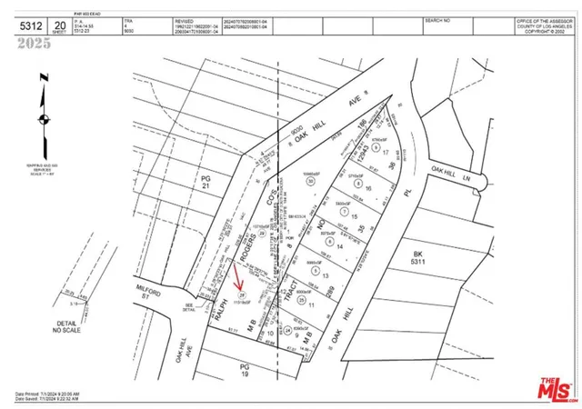 4th image of 0 Oak Hill Ave, Los Angeles, CA 90042 | MLS# 26784685