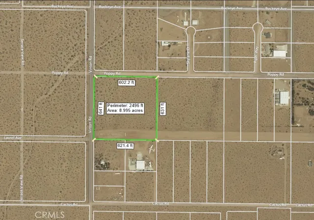 Photo 1 of Land for sale at 0 Poppy, Adelanto, CA 92301 | MLS# IV26093591 | Listing updated on 2026-05-11
