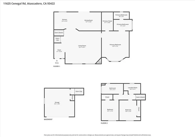 Homes for sale in Atascadero, CA | 11625 Cenegal, Atascadero, CA 93422 | MLS# SC26102667