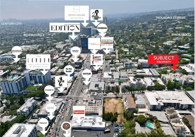 Listing Photo 4 - Condo for sale in building located at 1204 N Clark, West Hollywood, CA 90069