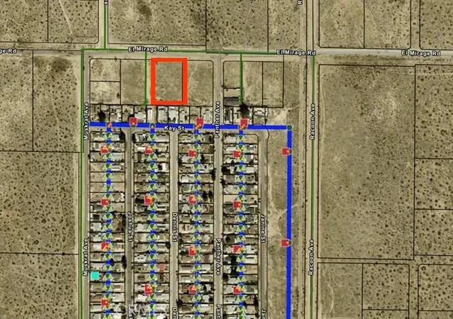 Photo 4 of Land for sale at 0 El Mirage & Muskrat 136acres Rd, Adelanto, CA 92301 | MLS# TR26103848 | Listing updated on 2026-05-13