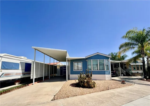 Photo 1 of Manufactured home for sale at 1295 S Cawston #521, Hemet, CA 92545 | MLS# SW26106388 | Listing updated on 2026-09-04