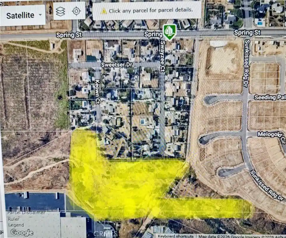 Land for sale at 0 Swayzee Ct, Riverside, CA 92507 | MLS# SW26108092