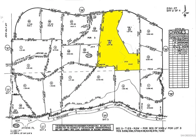 2nd image of 0 Rockoff Rd, Escondido, CA 92026 | MLS# 260012133SD