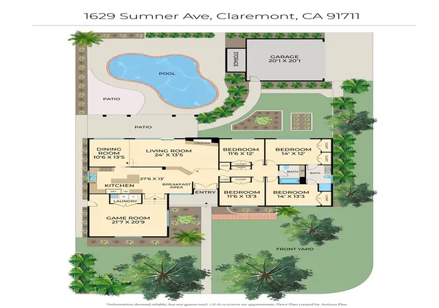 Homes for sale in Claremont, CA | 1629 Sumner Ave, Claremont, CA 91711 | MLS# CV26110807