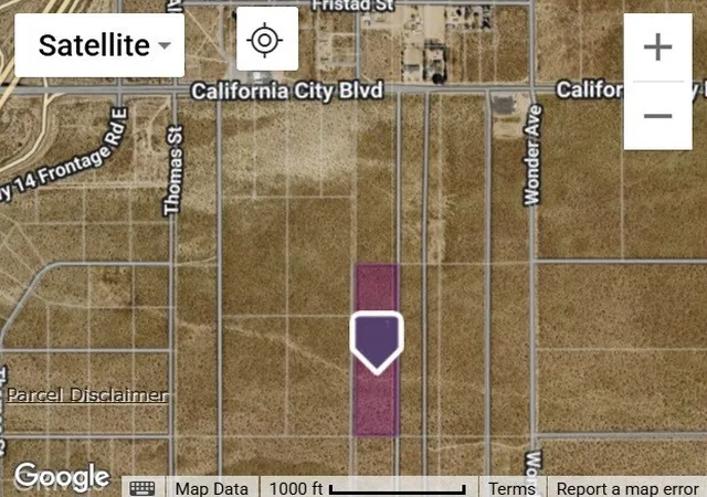 Photo 4 of Land for sale at 0 No Address #NO, California City, CA 93504 | MLS# DW26113838 | Listing updated on 2026-05-26