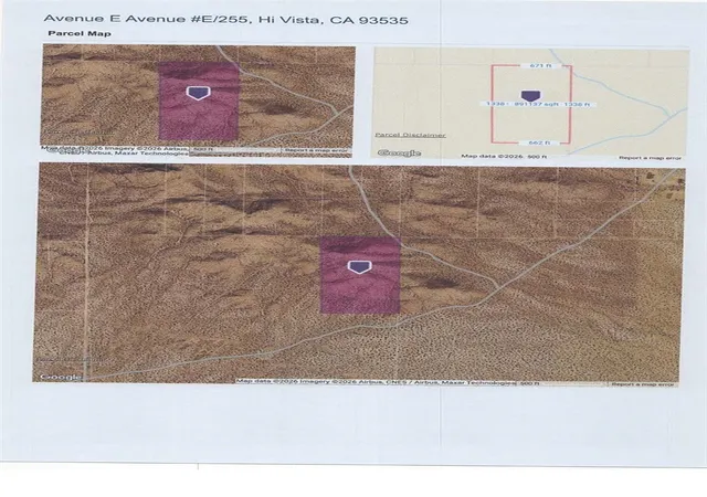 1st image of 0 Vic Ave E 255 Ste, Hi Vista, CA 93535 | MLS# SR26115210