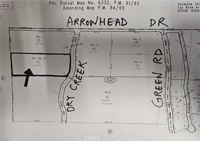 1st image of 0 Dry Creek, Pinon Hills, CA 92371 | MLS# CV26106210