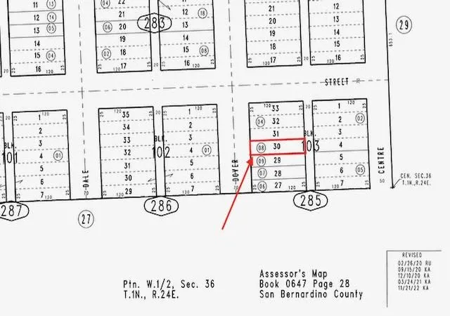 Land for sale at 0 0647 285 08 0000 N Of Railroad Ave, Vidal, CA 92280 | MLS# IG26116541