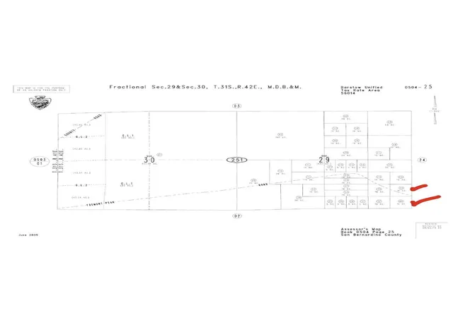 1st image of 0 Fremont Peck Road, Barstow, CA 92311 | MLS# SR26116725