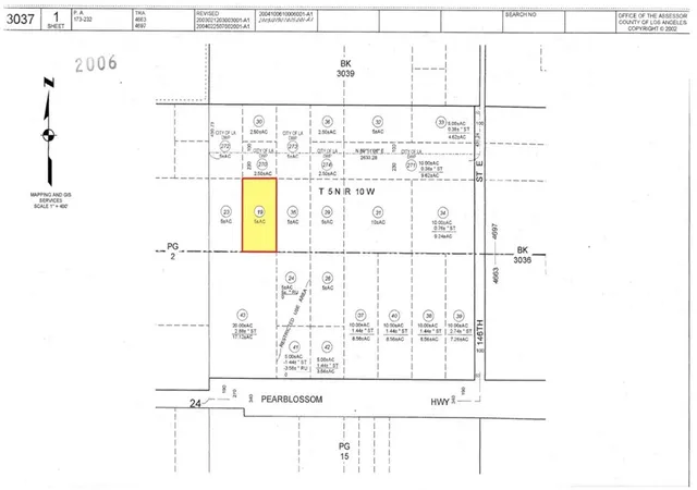 1st image of 0 E Avenue V, Pearblossom, CA 93553 | MLS# IV26116837