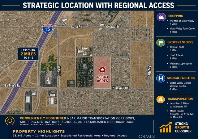 3rd image of 0 Nisqualli Rd, Victorville, CA 92395 | MLS# TR26117904