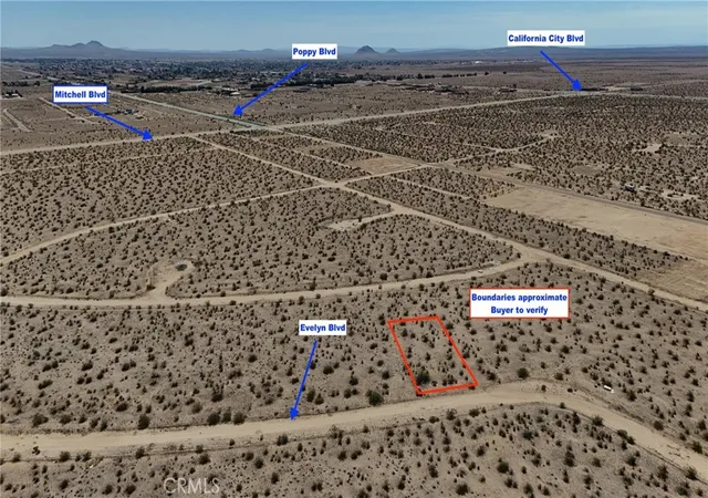 Photo 1 of Land for sale at 743 Evelyn Ave, California City, CA 93505 | MLS# HD26119030 | Listing updated on 2026-06-01