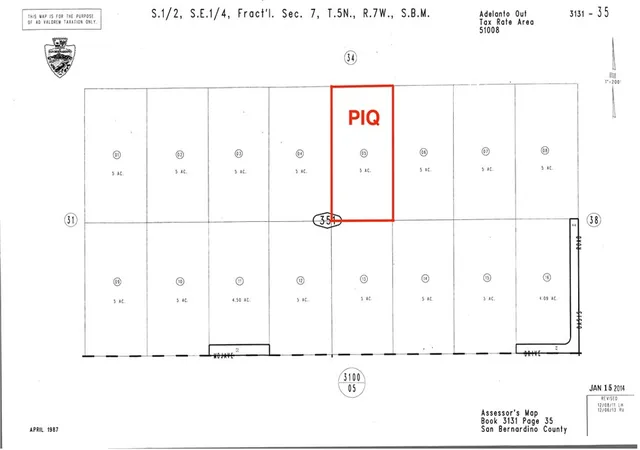 Photo 1 of Land for sale at 0 3131 351 05 Mojave Dr, El Mirage, CA 92371 | MLS# IG26119351 | Listing updated on 2026-06-02