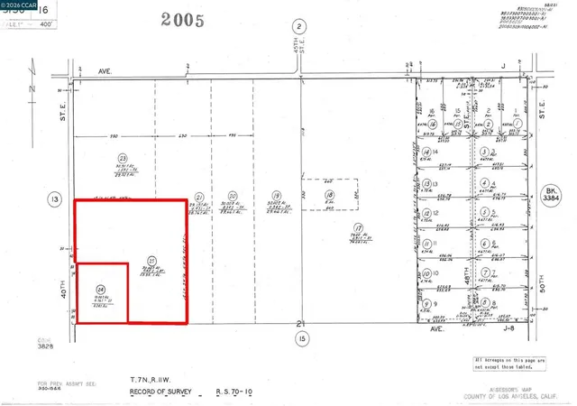 Photo 2 of Land for sale at 40 St E And Ave J 8, Lancaster, CA 93536 | MLS# 41136938 | Listing updated on 2026-06-10