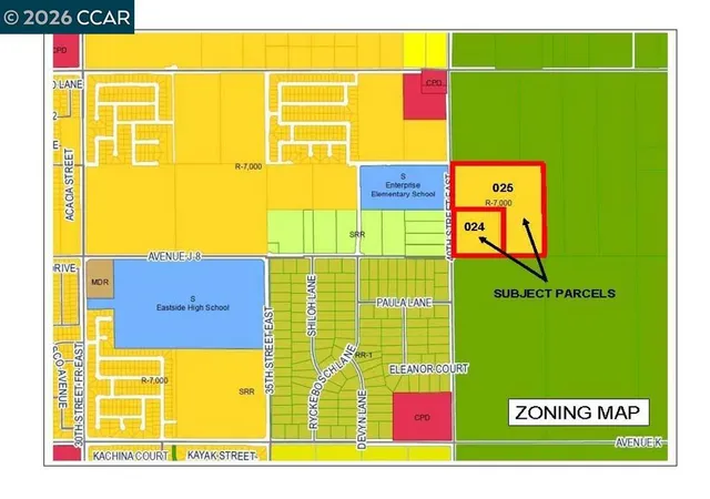 Photo 3 of Land for sale at 40 St E And Ave J 8, Lancaster, CA 93536 | MLS# 41136938 | Listing updated on 2026-06-10