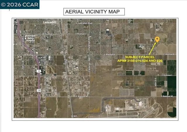 Photo 4 of Land for sale at 40 St E And Ave J 8, Lancaster, CA 93536 | MLS# 41136938 | Listing updated on 2026-06-10