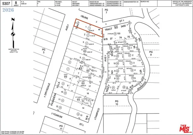 Photo 3 of Land for sale at 4056 N Drysdale Ave, Los Angeles, CA 90032 | MLS# 26842523 | Listing updated on 2026-06-11