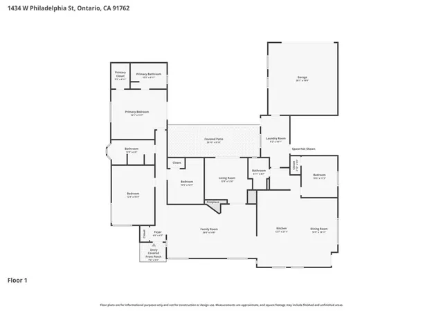Homes for sale in Ontario, CA | 1434 W Philadelphia St, Ontario, CA 91762 | MLS# IG26121577