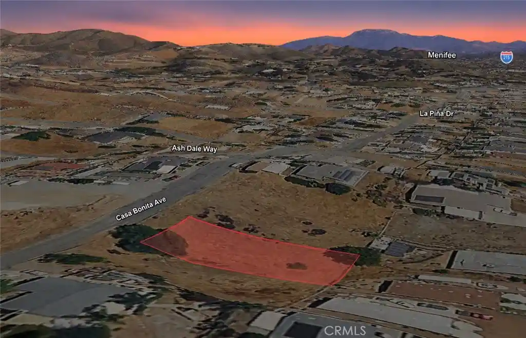 Photo 1 of Land for sale at 0 Casa Bonita Ave, Menifee, CA 92587 | MLS# SC26113757 | Listing updated on 2026-07-21