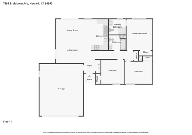 Homes for sale in Newark, CA | 7595 Braidburn Ave, Newark, CA 94560 | MLS# ML82049795