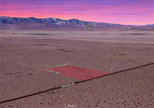 Photo 1 of Land for sale at 0 Levenson Blvd, Lucerne Valley, CA 92356 | MLS# SC26121965 | Listing updated on 2026-06-04