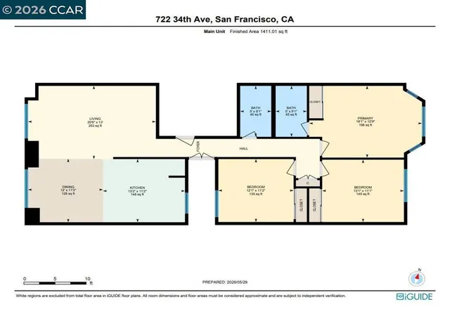 49th image of 722 34th Ave, San Francisco, CA 94121 | MLS# 41137229
