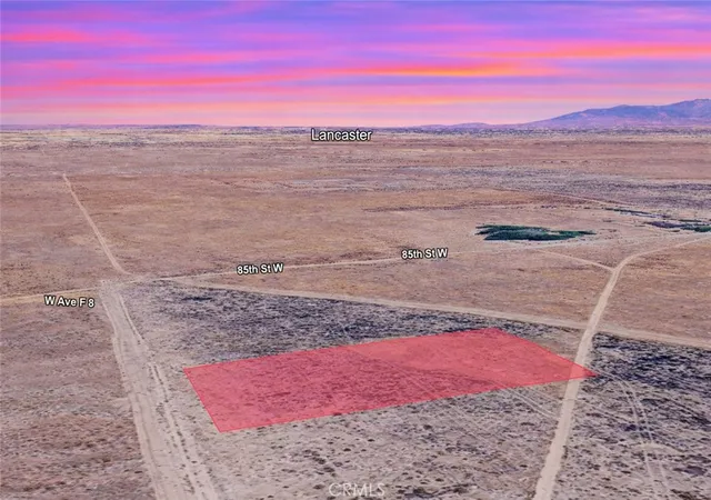 Photo 1 of Land for sale at 0 Ave F 8 #f8/85, Lancaster, CA 93536 | MLS# SC26123021 | Listing updated on 2026-06-05