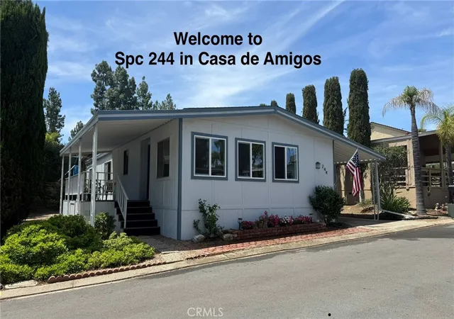 Photo 1 of Manufactured home for sale at 1751 W Citracado Pkwy #Spc 244, Escondido, CA 92029 | MLS# ND26123339 | Listing updated on 2026-10-06
