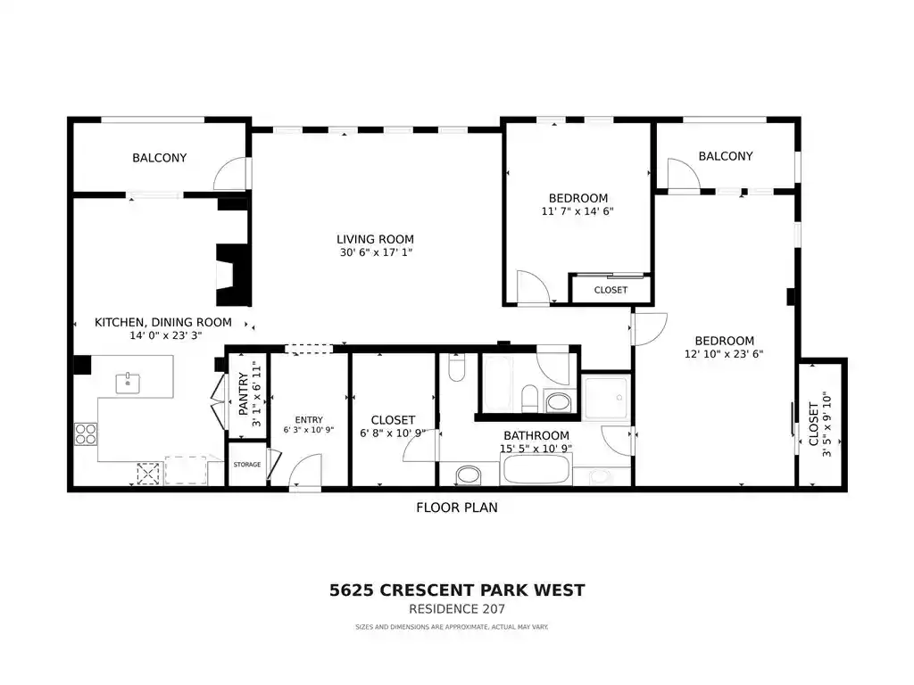 Listing Photo 2 - Condo for sale in 5625 Crescent Park W located at 5625 Crescent Park W, Los Angeles, CA 90094 - Unit #207