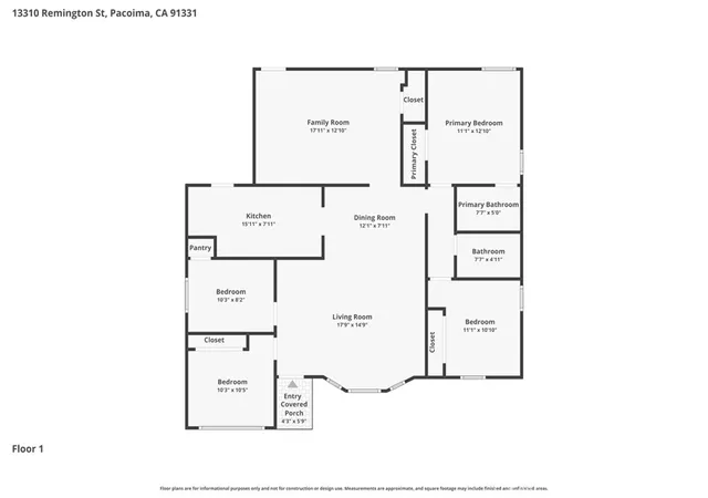 31st image of 13310 Remington, Pacoima, CA 91331 | MLS# SR26124276