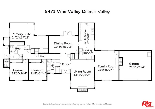 Homes for sale in Sun Valley, CA | 8471 Vine Valley Dr, Sun Valley, CA 91352 | MLS# 26842515