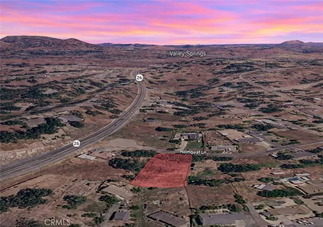 Photo 2 of Land for sale at 2534 Holmquist Ln, Valley Springs, CA 95252 | MLS# SC26124391 | Listing updated on 2026-07-13
