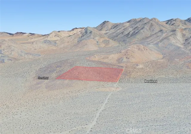 Photo 4 of Land for sale at 0 Monolith Rd, Lucerne Valley, CA 92356 | MLS# SC26125375 | Listing updated on 2026-06-09