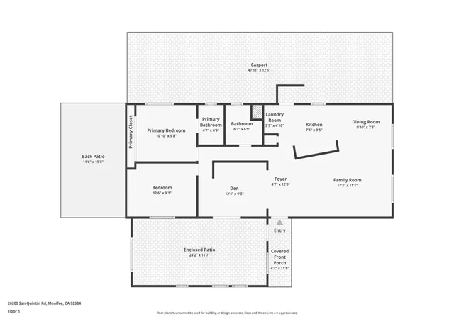 Homes for sale in Menifee, CA | 26200 San Quintin Rd, Menifee, CA 92584 | MLS# SW26123477