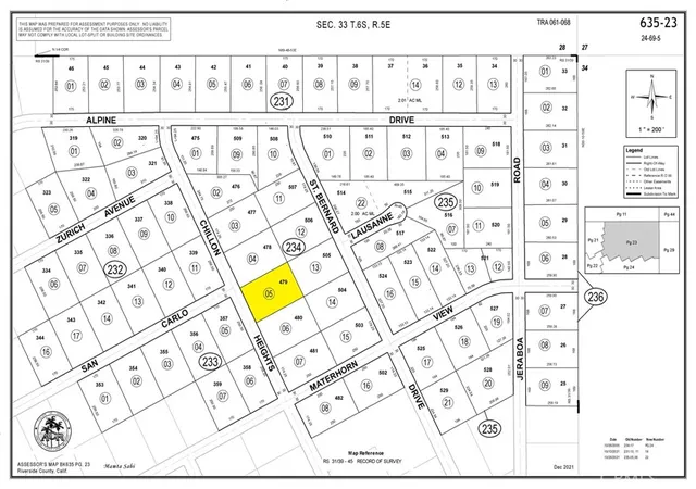 5th image of 0 Chillon Hts, Mountain Center, CA 92561 | MLS# SW26125995