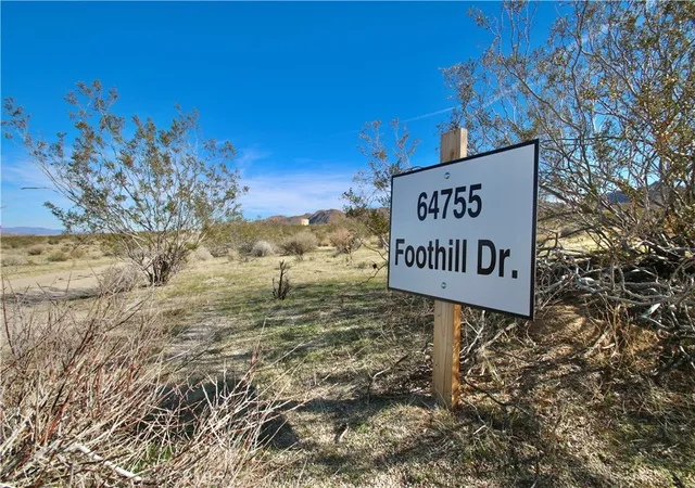 1st image of 64755 Foothill Dr, Joshua Tree, CA 92252 | MLS# JT26126599