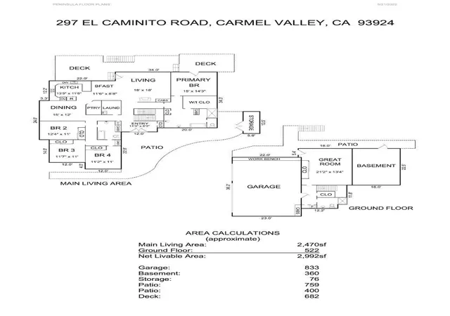 Homes for sale in Carmel Valley, CA | 297 El Caminito Rd, Carmel Valley, CA 93924 | MLS# ML82050490