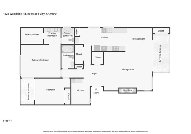 Homes for sale in Redwood City, CA | 1322 Woodside Rd, Redwood City, CA 94061 | MLS# ML82050538