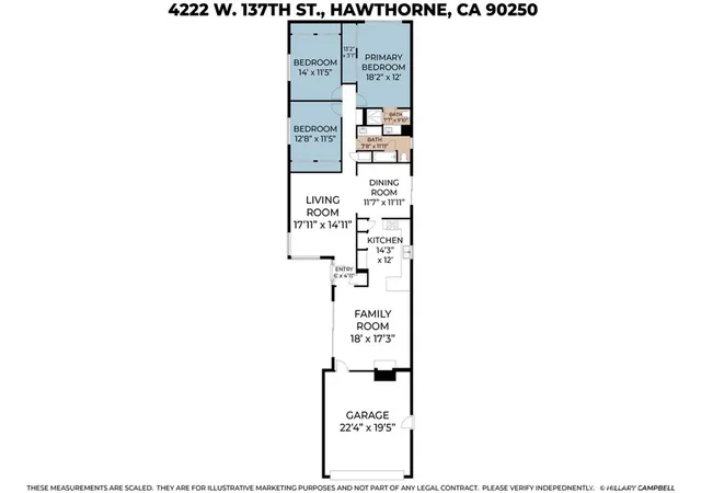 Homes for sale in Hawthorne, CA | 4222 W 137th St, Hawthorne, CA 90250 | MLS# SB26125021