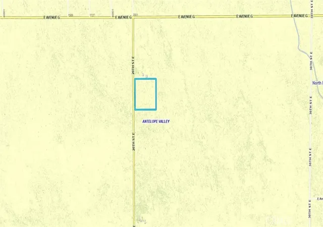 Photo 3 of Land for sale at 0 20th, Lancaster, CA 93535 | MLS# SR26129051 | Listing updated on 2026-06-13