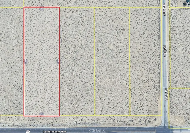 Photo 1 of Land for sale at 16200 Pearblossom Hwy, Llano, CA 93544 | MLS# SR26130919 | Listing updated on 2026-07-03