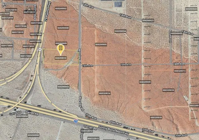 Photo 1 of Land for sale at Apn# 668 200 010, Desert Hot Springs, CA 92240 | MLS# 219149270DA | Listing updated on 2026-06-16