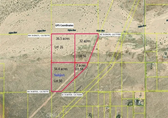 Photo 3 of Land for sale at 50 Hidden Springs Rd, Newberry Springs, CA 92365 | MLS# HD26131888 | Listing updated on 2026-06-17