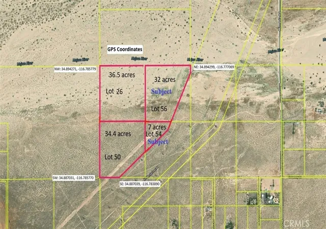 Photo 3 of Land for sale at 56 Hidden Springs Rd, Newberry Springs, CA 92365 | MLS# HD26131969 | Listing updated on 2026-06-17