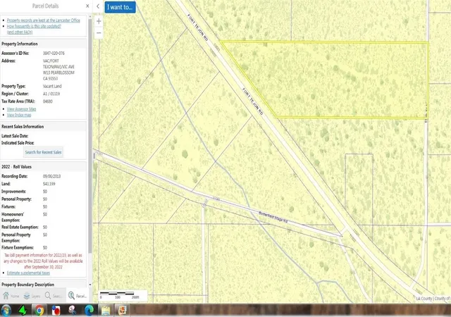 Photo 3 of Land for sale at 0 Vac/fort Tejon Pav /vic Ave, Pearblossom, CA 93553 | MLS# SR26133094 | Listing updated on 2026-06-18